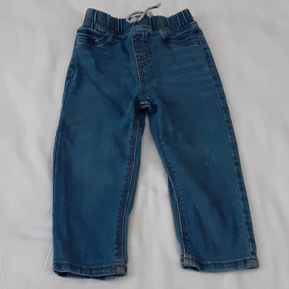 💥5/$25 Jumping Bean Boys 24M Light Blue Denim Jeans